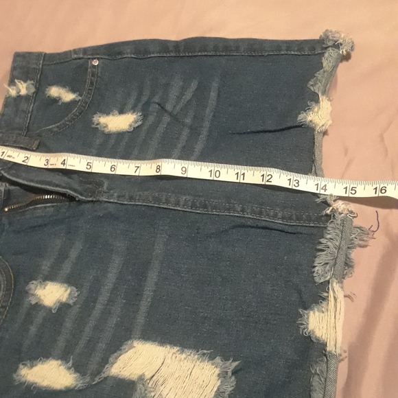 Jean Mini Skirt - Picture 6 of 7